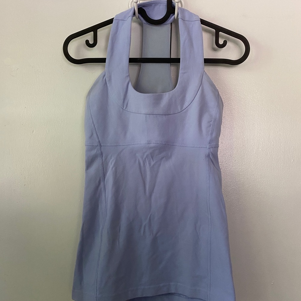 Lulu lemon women’s light blue tank top